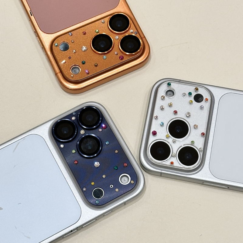 Филм за обектива на iPhone 17 Pro Max – алуминиев сплав, матиран, HD, анти надраскване, анти отпечатъци