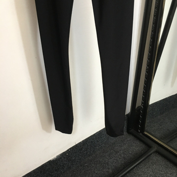 Colanți din bumbac cu talie înaltă, fini și elastici, 90–95% bumbac