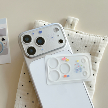 Стъклена защита за обектива на iPhone 17 Pro Max и серия 17 – карикатурен дизайн, HD, самовъзстановяващ се филм