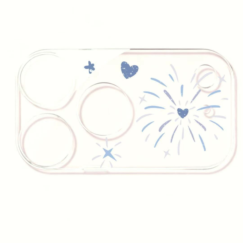 Стъклена защита за обектива на iPhone 17 Pro Max и серия 17 – карикатурен дизайн, HD, самовъзстановяващ се филм