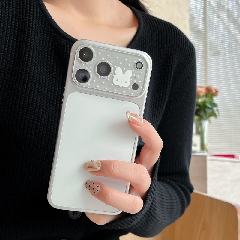 Стъклена защита за обектива на iPhone 17 Pro Max и серия 17 – карикатурен дизайн, HD, самовъзстановяващ се филм