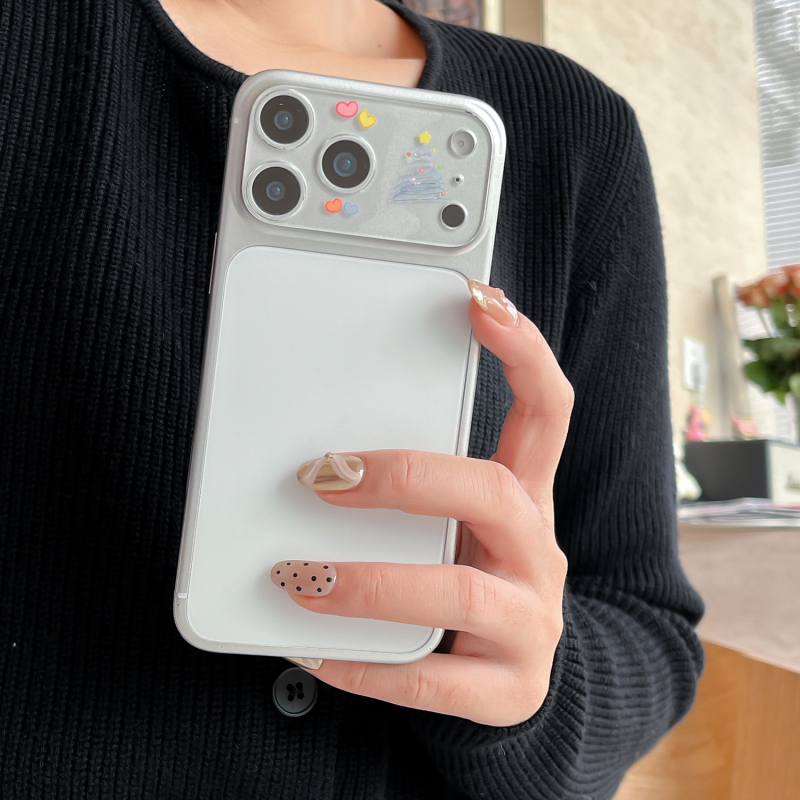 Стъклена защита за обектива на iPhone 17 Pro Max и серия 17 – карикатурен дизайн, HD, самовъзстановяващ се филм