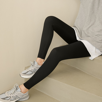 Ženske Shark legice za vježbanje i jogu, uski kroj, visoka elastičnost, mješavina najlona i spandeksa (70–80% najlona, ≤30% spandeksa), duljina 9/10