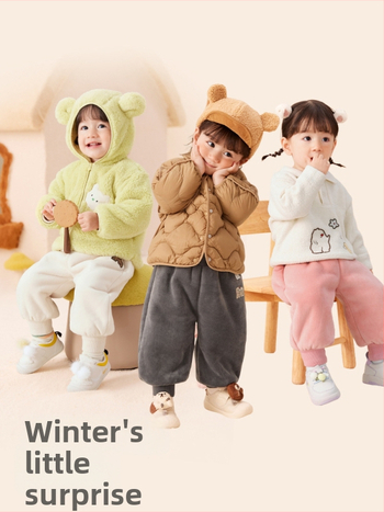 Παντελόνια για νήπια 1–3 ετών, βελούδινο ύφασμα, 100% πολυεστέρας, για άνοιξη/φθινόπωρο/χειμώνα