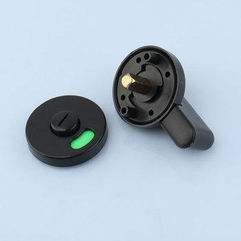 Brava za pregradni zid javne kupaonice s indikatorom zauzeto/prazno | Plastika | Sowegu | Dvodijelni set | Moderni minimalistički stil