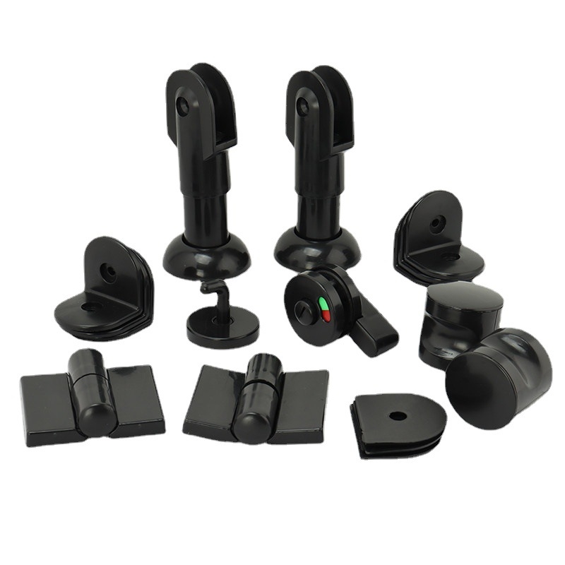 Brava za pregradni zid javne kupaonice s indikatorom zauzeto/prazno | Plastika | Sowegu | Dvodijelni set | Moderni minimalistički stil