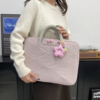 Geantă Ocean pentru laptop, din nylon, ultra-ușoară, cu căptușeală pluș — unisex, geantă pentru documente