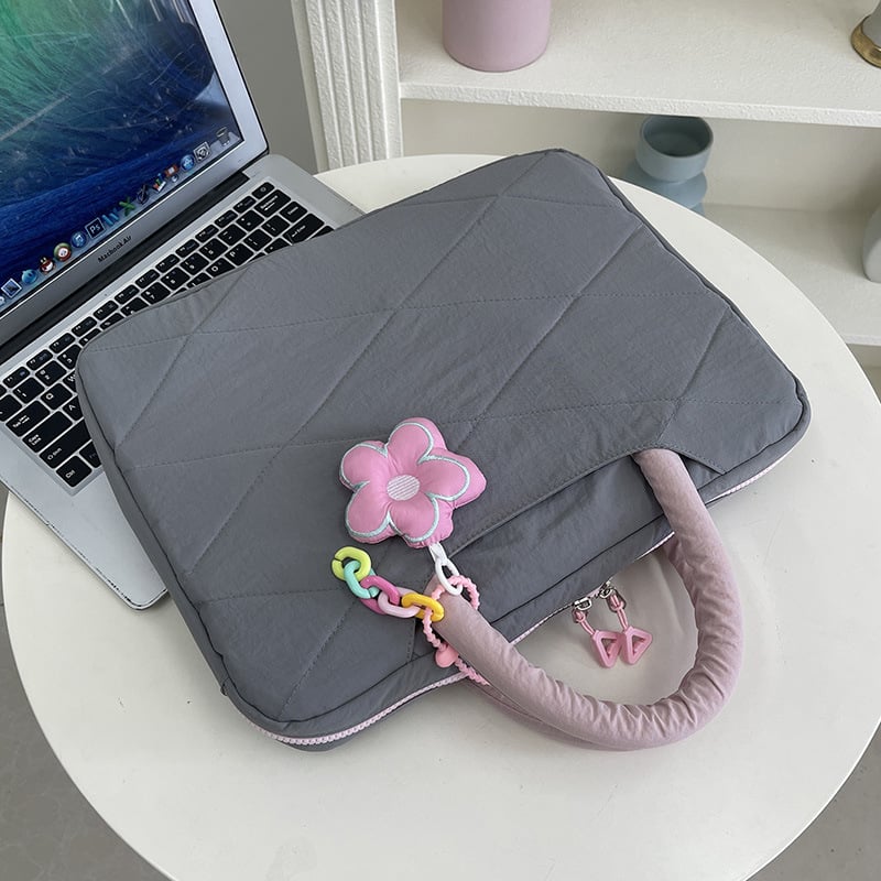 Geantă Ocean pentru laptop, din nylon, ultra-ușoară, cu căptușeală pluș — unisex, geantă pentru documente