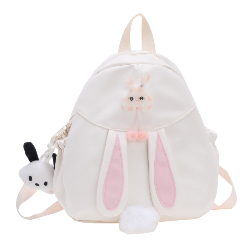 Dječji ruksak s motivom zeca – ultra lagan, sklopiv za pohranu, najlon materijal, podstava od poliestera, naramenice s zračnim jastukom