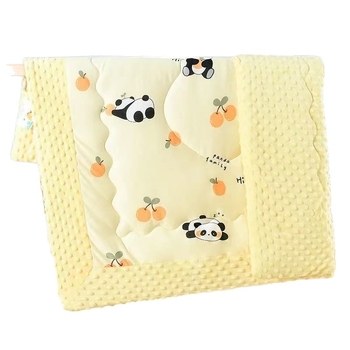 Baba gyerek takaró karikatúra dizájnnal, minden évszakos, újszülötteknek, szintetikus rost, 200–299 g, megfelelő óvodában