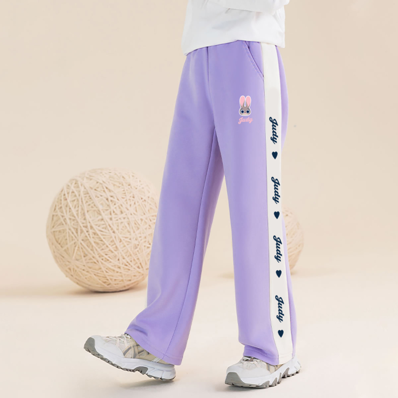 Παιδικά παντελόνια από μείγμα βαμβακιού, φαρδιά γραμμή, unisex, 50% βαμβάκι, casual στυλ, κατάλληλα για άνοιξη, φθινόπωρο και χειμώνα