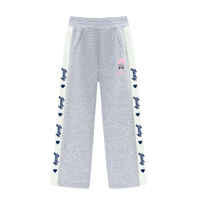 Παιδικά παντελόνια από μείγμα βαμβακιού, φαρδιά γραμμή, unisex, 50% βαμβάκι, casual στυλ, κατάλληλα για άνοιξη, φθινόπωρο και χειμώνα