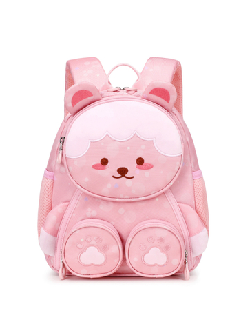 Állatmintás gyerek hátizsák, Oxford anyag, légáteresztő és ultrakönnyű, légpárnás vállpántok, iskolai hátizsák 3–6 éveseknek