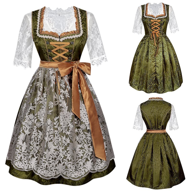 Man tianyu Oktoberfest haljina – poliester, glavni materijal 80–90%, sekundarni sadržaj <30%, za žene, scenska odjeća
