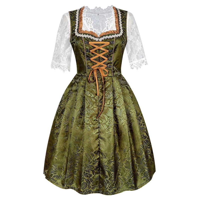 Man tianyu Oktoberfest haljina – poliester, glavni materijal 80–90%, sekundarni sadržaj <30%, za žene, scenska odjeća