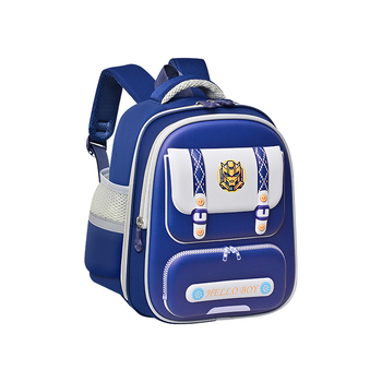 Detský školský batoh s pevným telom, ľahký a priedušný, Oxford materiál, ramenné popruhy s vzduchovým odpružením, neutrálny dizajn