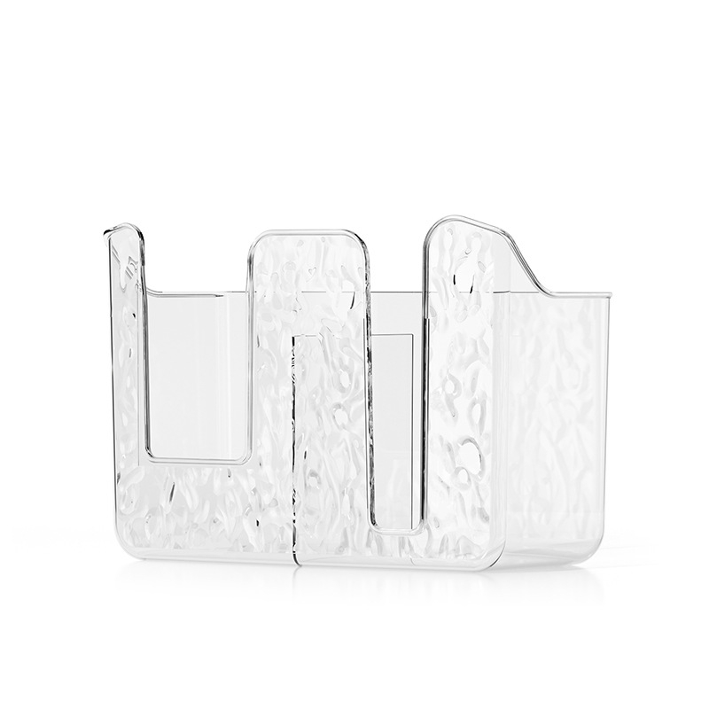 Fali nedves törlőkendő tároló – fúrás nélkül, PET anyag, 56 darabos készlet, többfunkciós, modern minimalista kialakítás