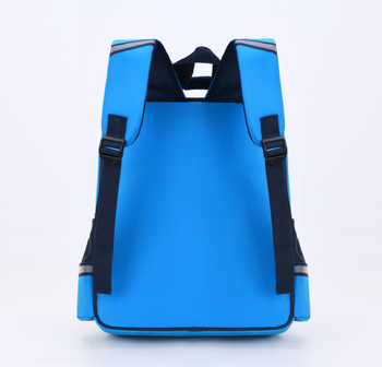 Unisex detský ultraľahký polyesterový školský batoh s zakrivenými popruhmi, prispôsobiteľný vzor, pre triedy 1–2