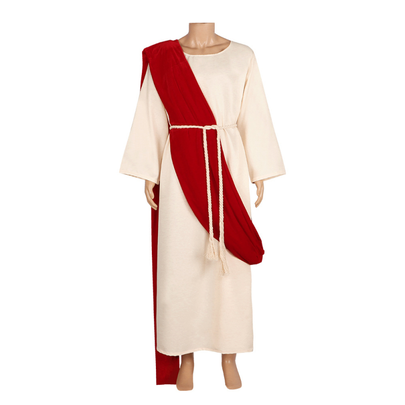 Srednjovjekovni cosplay kostim s motivom starorimskog/grčkog kralja za pozornicu, unisex, glavna tkanina poliester 70-80%, sekundarna tkanina <30%
