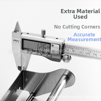 Θήκη ρολού χαρτιού τουαλέτας από ανοξείδωτη 304, εγκατάσταση χωρίς διάτρηση, γυαλιστερή επιφάνεια, για μπάνιο και ξενοδοχείο