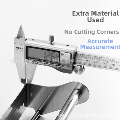 Θήκη ρολού χαρτιού τουαλέτας από ανοξείδωτη 304, εγκατάσταση χωρίς διάτρηση, γυαλιστερή επιφάνεια, για μπάνιο και ξενοδοχείο