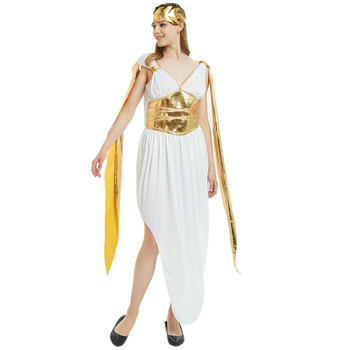 Cosplay kostim božice drevne grčke princeze za žene, poliester tkanina, 90–95% poliester, proljeće 2024