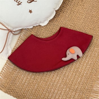 Βρεφικό σαλιάκι από 100% βαμβάκι με σχέδιο καρτούν, απορροφητικό, κατάλληλο για νεογνά έως 6 ετών, unisex