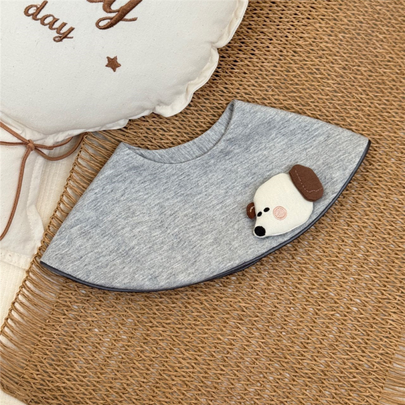 Βρεφικό σαλιάκι από 100% βαμβάκι με σχέδιο καρτούν, απορροφητικό, κατάλληλο για νεογνά έως 6 ετών, unisex