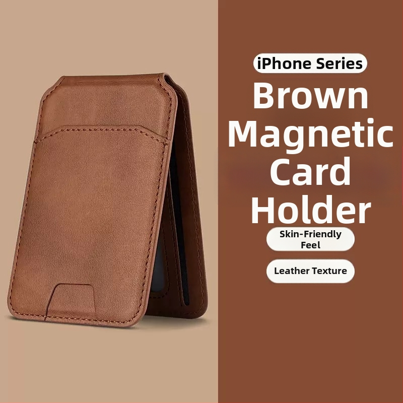 iPhone 16-hoz mágneses szívó kártyatartó – kétoldalas kivitel, modell Magnetic Suction Card Holder-20