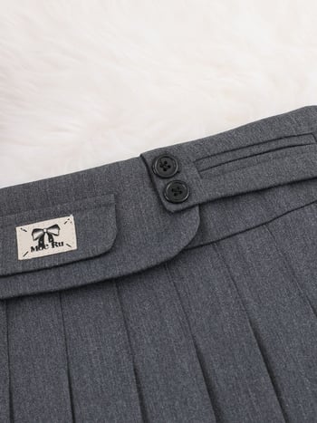 JK стил детска плисирана пола за момичета, 3–8 години, пролет 2025