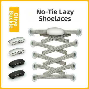 Sobu – kötés nélküli cipőfűző csat (Lazy Shoelace Buckle) – cipő kiegészítő; alkalmas Sneakers, Bakancs, Casual Shoes, Work Shoes; Márka: Sobu; egész éves használatra