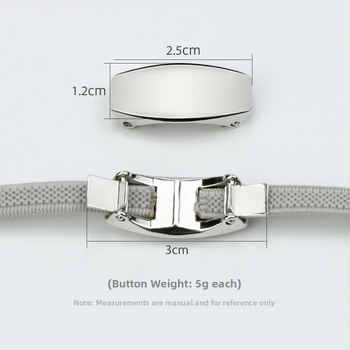 Sobu – kötés nélküli cipőfűző csat (Lazy Shoelace Buckle) – cipő kiegészítő; alkalmas Sneakers, Bakancs, Casual Shoes, Work Shoes; Márka: Sobu; egész éves használatra