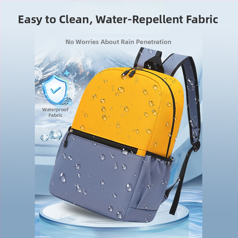 Detský školský batoh s vlastným logom – Oxford látka, priedušný, vodotesný, ultra ľahký, zakrivené ramenné popruhy; vhodný od škôlky po 1.–2. triedu