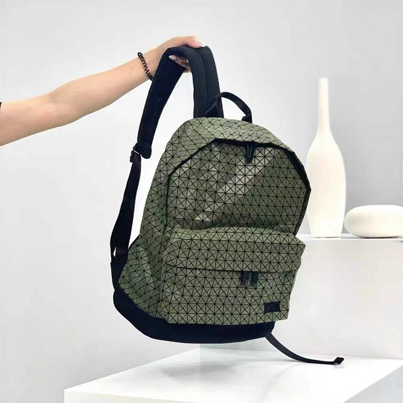 Hátizsák rombusz mintával, bővíthető kapacitás 36–55 L, 16 hüvelykes laptop számára, uniszex, ideális szabadidős utazásokhoz