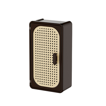 Fali tartó papírzsebkendő fürdőszobához, műanyag, négyszögletes alak, márka Orange words, stílus Új kínai stílus