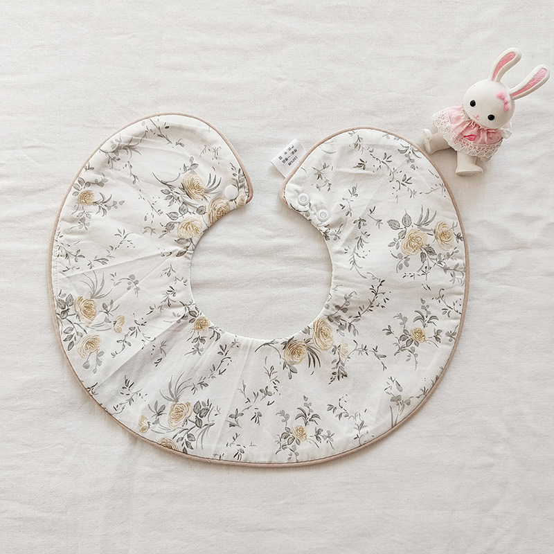 Βρεφικό σαλιάκι από 100% βαμβάκι με θήκη 360°, unisex για νεογνά, απορροφητικό