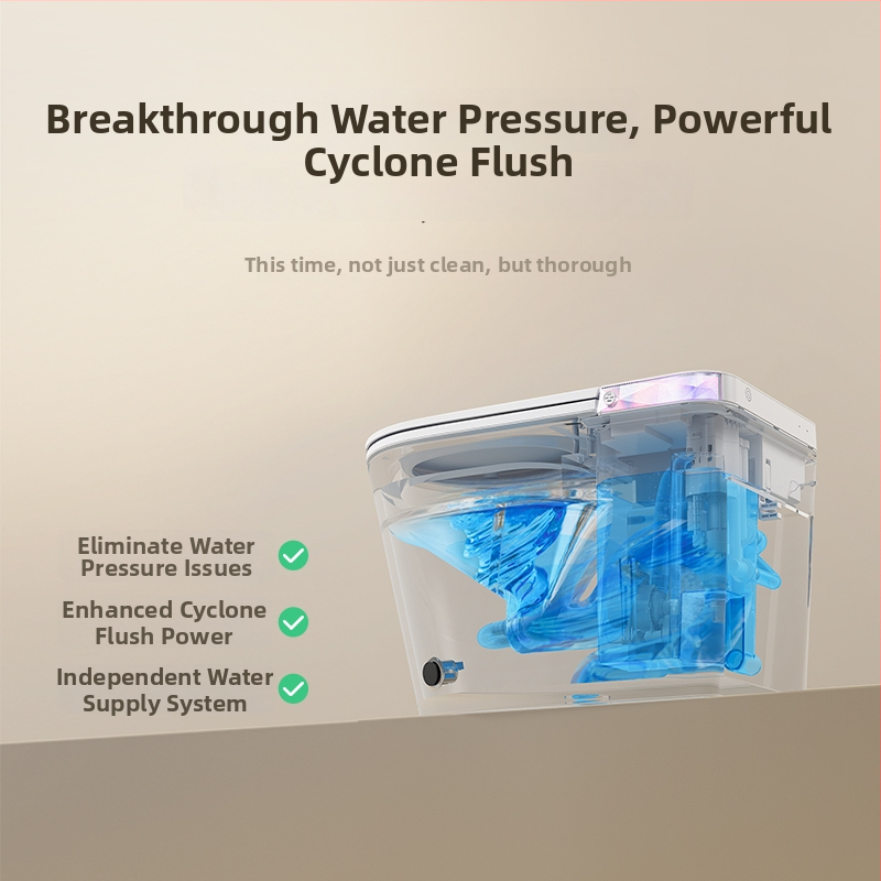 Inteligentná doska na toaletu s okamžitým ohrevom vody, nastaviteľnou teplotou vody, vyhrievaným sedadlom, samočistiacou tryskou, diaľkovým ovládaním