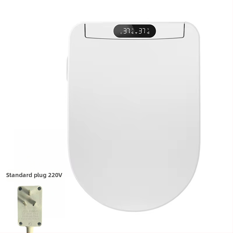 Inteligentná doska na toaletu s okamžitým ohrevom vody, nastaviteľnou teplotou vody, vyhrievaným sedadlom, samočistiacou tryskou, diaľkovým ovládaním