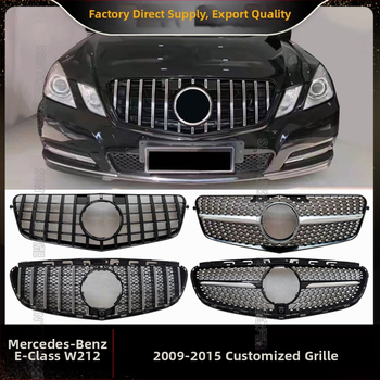 Mercedes‑Benz W212 E-Class Starry Sky GT Grille, ABS πλαστικό, εγκατάσταση στον προφυλακτήρα, μοντέλα 2009–2015