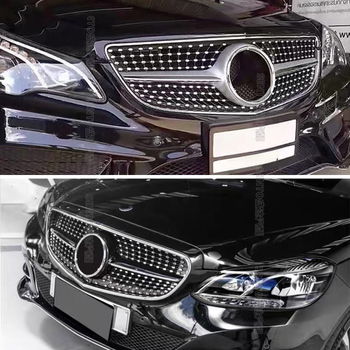 Mercedes‑Benz W212 E-Class Starry Sky GT Grille, ABS πλαστικό, εγκατάσταση στον προφυλακτήρα, μοντέλα 2009–2015