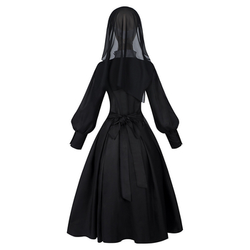 Nun cosplay ruhaszett, poliészter 80–90%, elegáns irodai stílus, 2025 tavasz