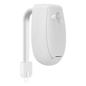 Тоалетна нощна лампа със сензор за движение, 5V захранване от батерия, PC абажур