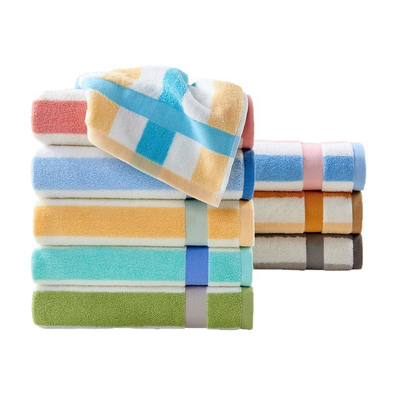 Детска памучна кърпа за лице за бебета, абсорбираща и мека (материал: памук; прежда: 100d; производство: Plain weave; тегло: под 50 g; категория: кърпа/кърпичка за лице)