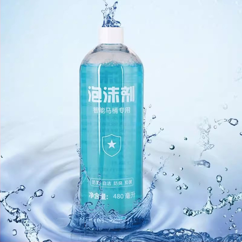 Υγρό αφρός για έξυπνο WC, ενσωματωμένος σχεδιασμός, ασπίδα αφρού κατά των οσμών, προστασία από πιτσιλίσματα, μακράς διάρκειας άρωμα, CE πιστοποιητικό της ΕΕ