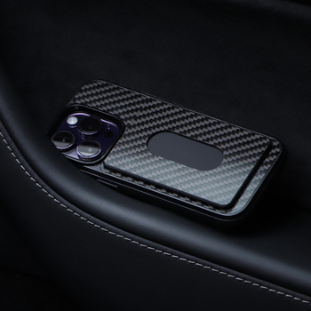 GaNPow Szénszálas kártyatartó MagSafe-kel iPhone-hoz, ultra vékony, erős mágneses rögzítés