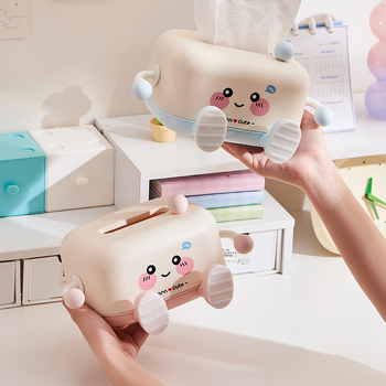 Zsebkendő doboz | Moder Modern műanyag asztali szervező, Modell SFS-9021, vízálló, sokoldalú, autó, nappali és fürdőszoba számára