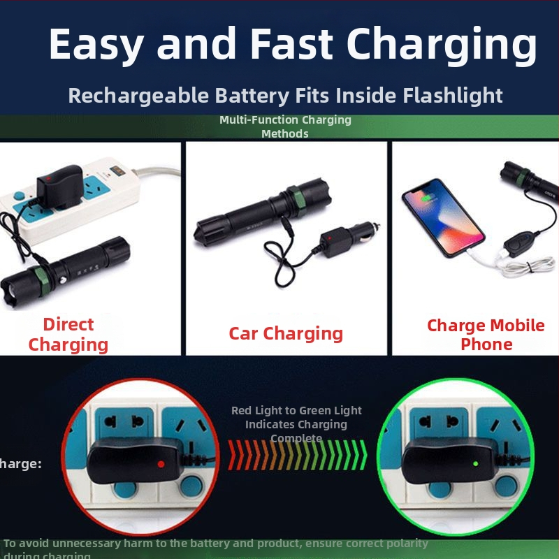 Nabíjateľná vysokovýkonná baterka s dlhým dosahom, laserový svetelný zdroj, 30W, hliníková zliatina, napájanie batériou, viacúčelová sebaobrana