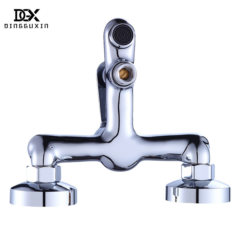 Robinet de duș încastrat în perete, triplu pentru cadă — cupru placat electrolitic, cartuș ceramic, 0,1–1,6 MPa, 0–99 °C, model DG00530