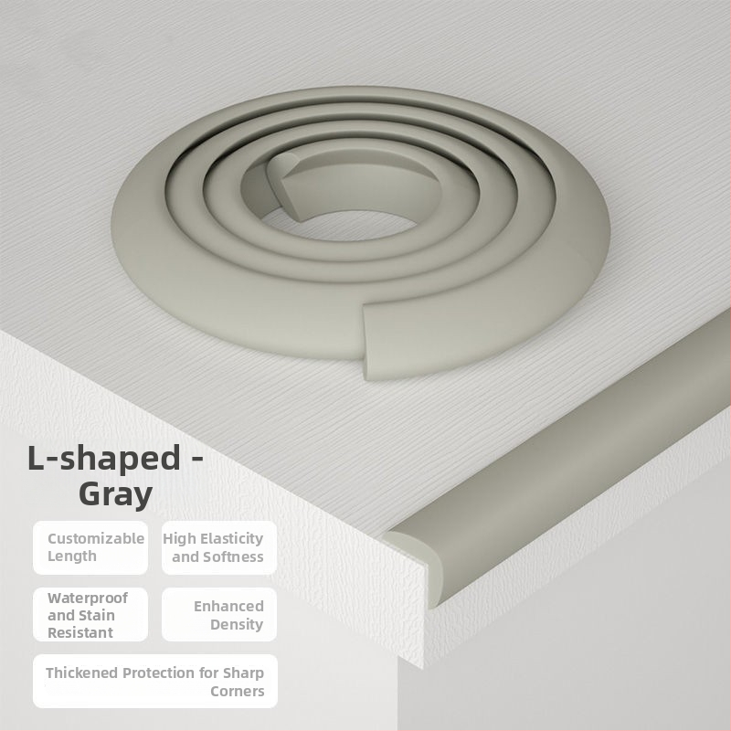 Gyerekeknek való asztal sarokvédő — ragasztómentes, gyermekbiztos, puha élvédő az asztalhoz és a falhoz