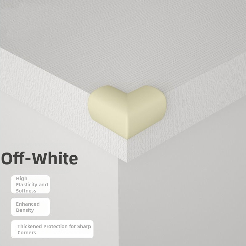 Gyerekeknek való asztal sarokvédő — ragasztómentes, gyermekbiztos, puha élvédő az asztalhoz és a falhoz